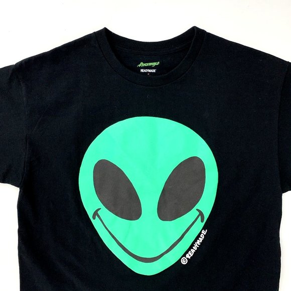 Readymade x Psychworld Psycho World Alien Graphic Print T-Shirt Short Sleeve M - Picture 2 of 8
